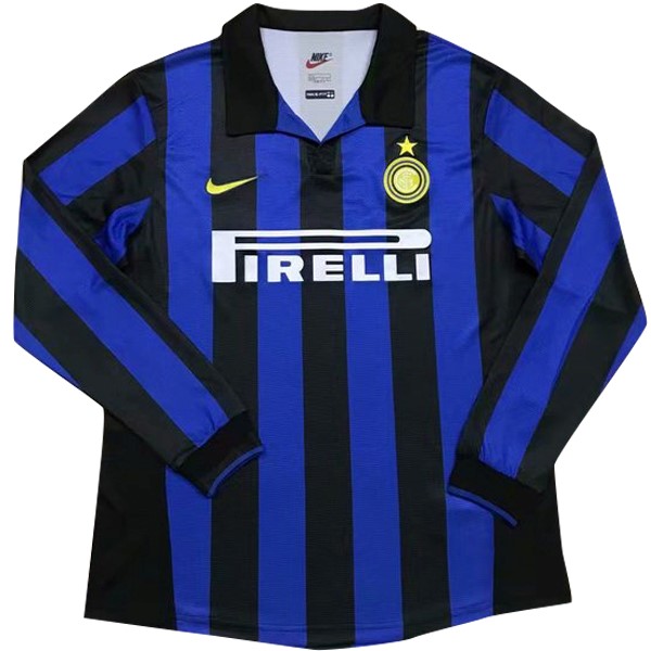 Camiseta Inter Primera equipación ML Retro 1998/99 Azul
